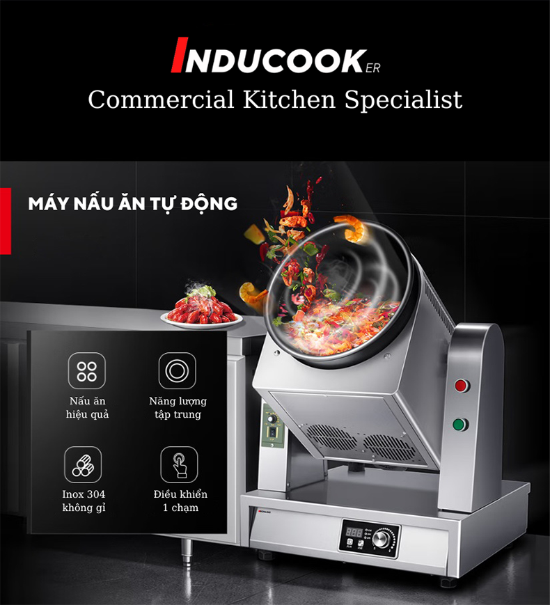 Máy nấu tự động thông minh - automatic cooking machine