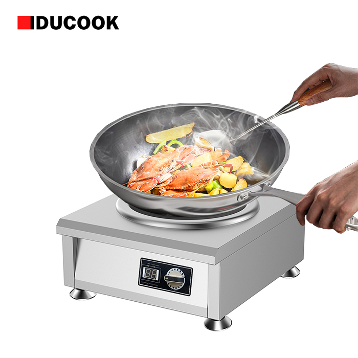 Bếp từ công nghiệp 6kw mặt lõm