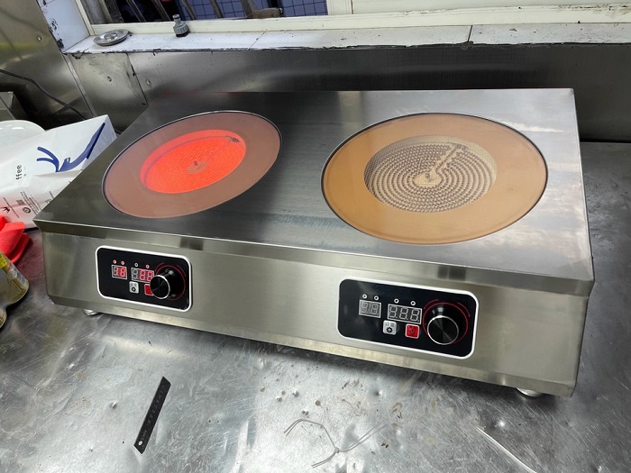 Bếp điện hồng ngoại đôi công nghiệp