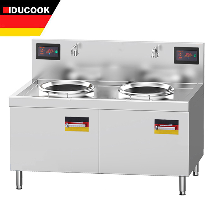 Bếp từ công nghiệp đôi mặt lõm