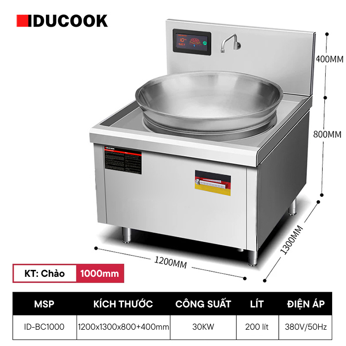 Chảo chiên tóp mỡ size 1000mm