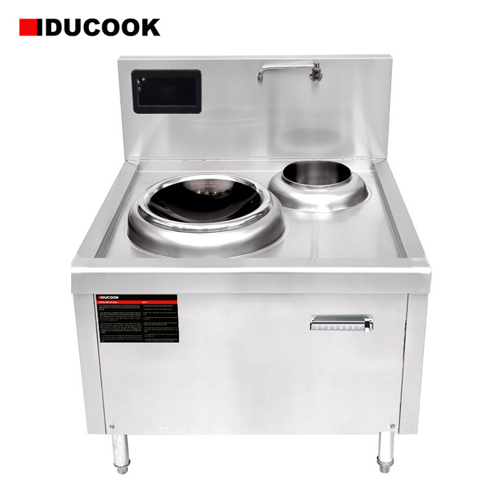 bếp từ công nghiệp mặt lõm 15kw