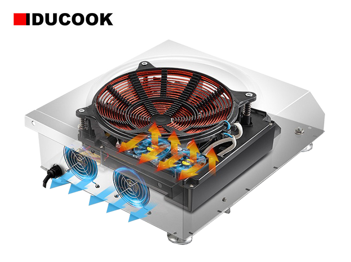 cấu tạo bếp từ đơn 5000W mặt lõm dòng cao cấp