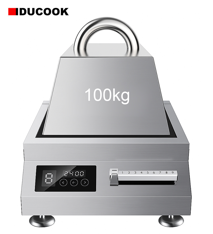 Bếp từ công nghiệp đơn 5000W chịu tải lên tới 100kg