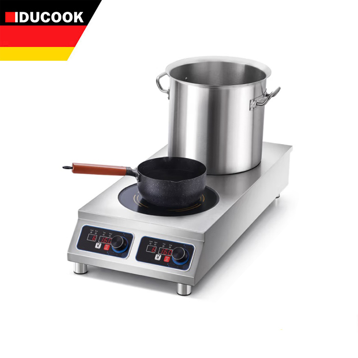 Bếp từ công nghiệp 2 họng để bàn