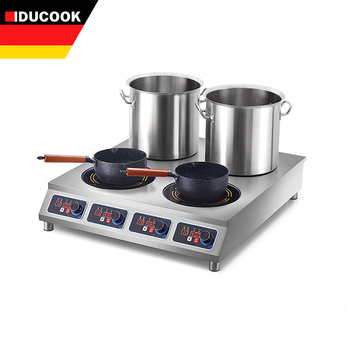 Bếp từ công nghiệp 4 họng để bàn