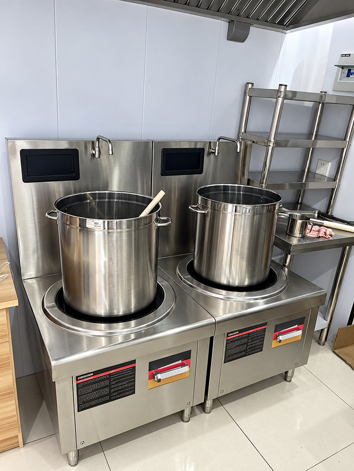 bếp hầm điện từ công nghiệp đơn 8kw cho nhà hàng