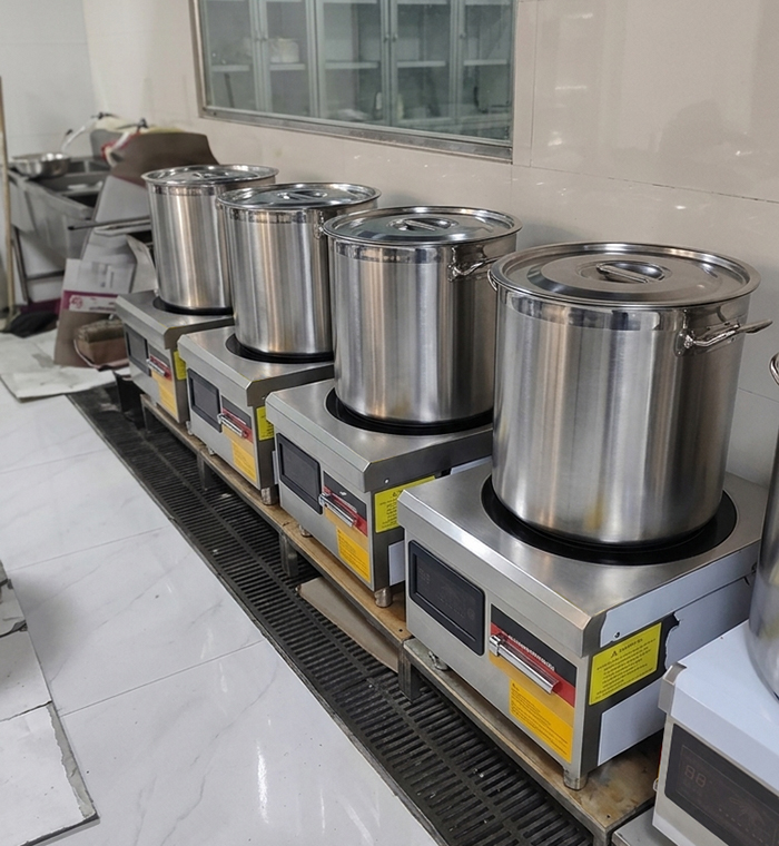 bếp hầm đơn điện từ 8kw